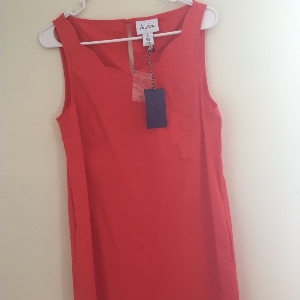 NWT orange dress